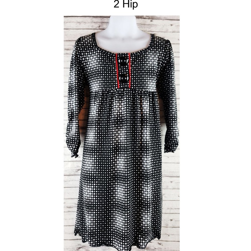 2 Hip By Wrapper Dress Sz 8